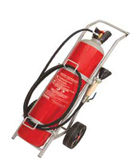 MBK15-270CA-P1A Extincteur chariot à CO2 de 27kg,